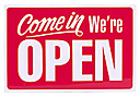 Come In We're Open