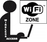 WiFi Lapton Clip Art