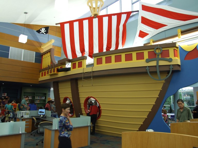 Library Pirate Ship